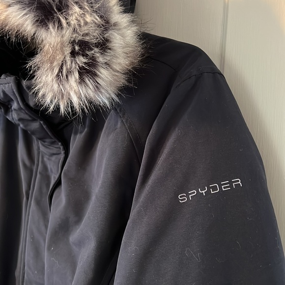 Spyder Explorer Parka Thermaweb Insulated Snow/Ski Jacket w/ removable faux fur - Picture 5 of 16